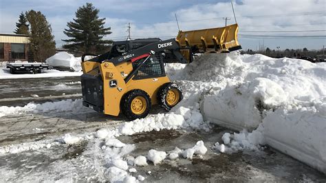 wahat is considered low hours on a skid steer|skid steer snow plowing.